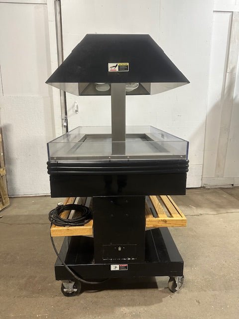 "BKI MM - 4" HEATED LIGHTED HOT FOOD/ ROTISSERIE DISPLAY MERCHANDISER 120V, 1PH - Second Life - Equipment - collection_name