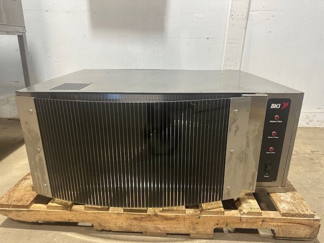 BKI VGG8 STAND ROTISSERIE OVEN WITH VGH8 208 - 240v 1ph VENTLESS EXHAUST SYSTEM - Second Life - Equipment - collection_name