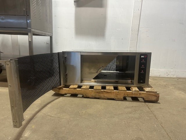 BKI VGG8 STAND ROTISSERIE OVEN WITH VGH8 208 - 240v 1ph VENTLESS EXHAUST SYSTEM - Second Life - Equipment - collection_name