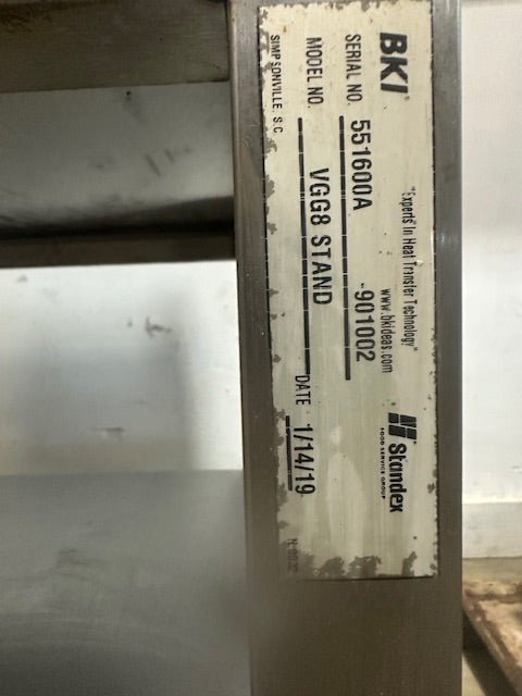 BKI VGG8 STAND ROTISSERIE OVEN WITH VGH8 208 - 240v 1ph VENTLESS EXHAUST SYSTEM - Second Life - Equipment - collection_name