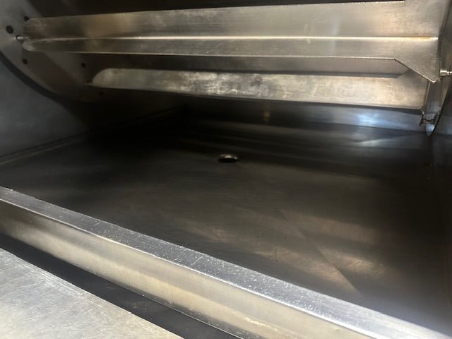 BKI VGG8 STAND ROTISSERIE OVEN WITH VGH8 208 - 240v 1ph VENTLESS EXHAUST SYSTEM - Second Life - Equipment - collection_name