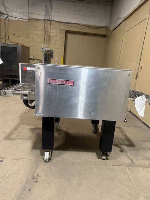 "BLODGETT" ELECTRIC 3 PH SINGLE DECK 21"W CONVEYOR PIZZA OVEN - Bargains R Ours - #collection_name#