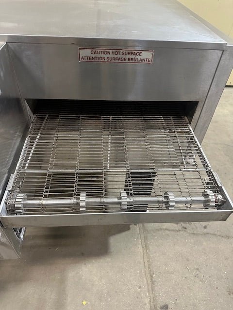 "BLODGETT" ELECTRIC 3 PH SINGLE DECK 21"W CONVEYOR PIZZA OVEN - Bargains R Ours - #collection_name#