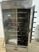 BOSTON CHICKEN NAT GAS 40000 BTU ROTISSERIE OVEN WITH V SPITS ON CASTERS - Second Life - Equipment - collection_name