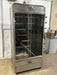 BOSTON CHICKEN NAT GAS 40000 BTU ROTISSERIE OVEN WITH V SPITS ON CASTERS - Second Life - Equipment - collection_name