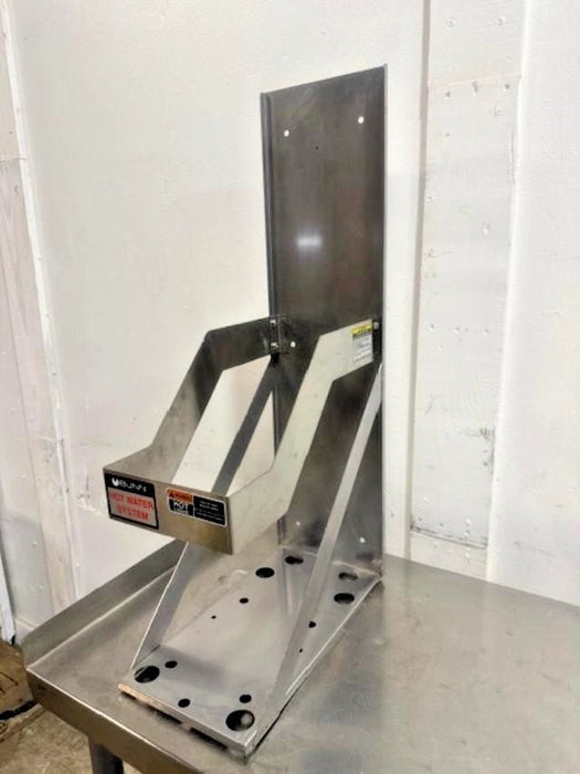 BUNN 13125.0003 STAINLESS STEEL WALL MOUNTED BRACKET FOR BUNN H5E - DV, HOT WATER DISPENSER - Second Life - Equipment - collection_name