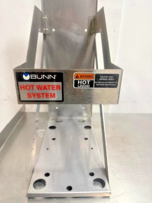 BUNN 13125.0003 STAINLESS STEEL WALL MOUNTED BRACKET FOR BUNN H5E - DV, HOT WATER DISPENSER - Second Life - Equipment - collection_name