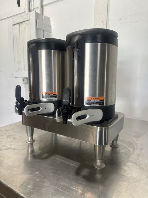 BUNN 2SH RW SERIES DOUBLE WARMER W/ 2 1.5 GALLON SERVER DISPENSERS - Second Life - Equipment - collection_name