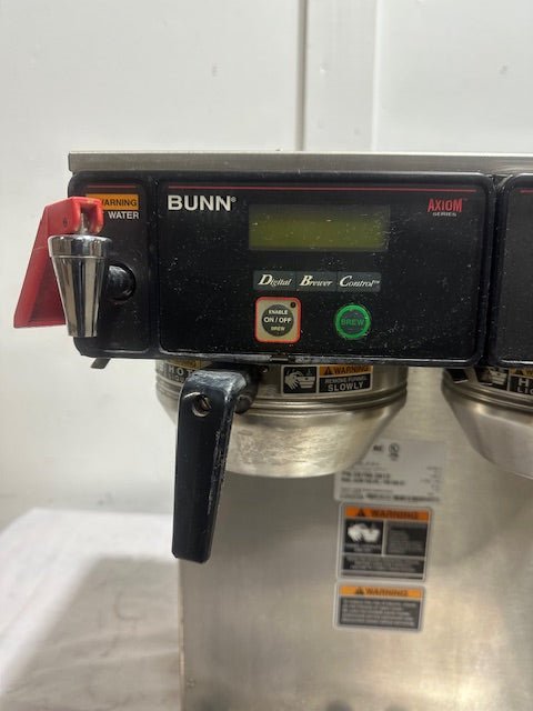 "BUNN AXIOM TWIN APS"COMMERCIAL COUNTER TOP COFFEE BREWER MACHINE, 1PH, 120/240V - Second Life - Equipment - collection_name