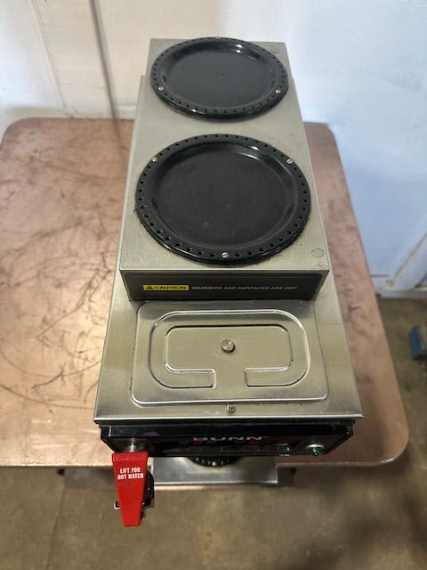 "BUNN CWTF15 1LW/2UP"POUR OVER OR DIRECT LINE COFFEE BREWER W/3 WARMERS,120V 1PH - Second Life - Equipment - collection_name