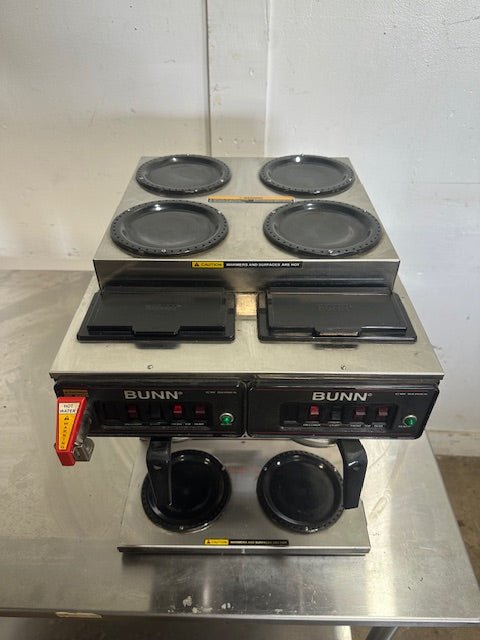 "BUNN CWTF4/2,TWIN"POUR OVER OR DIRECT LINE COFFEE BREWER W/6 WARMERS, 1PH - Second Life - Equipment - collection_name