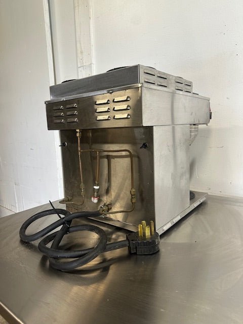 "BUNN CWTF4/2,TWIN"POUR OVER OR DIRECT LINE COFFEE BREWER W/6 WARMERS, 1PH - Second Life - Equipment - collection_name