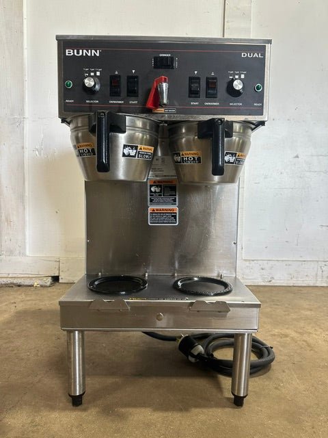 "BUNN DUAL,120/240V 3S MECH SF" COMMERCIAL DUAL COFFEE BREWER ,120/240V, 1PH - Second Life-Equipment-collection_name