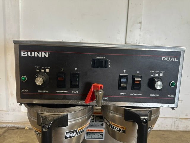"BUNN DUAL,120/240V 3S MECH SF" COMMERCIAL DUAL COFFEE BREWER ,120/240V, 1PH - Second Life-Equipment-collection_name