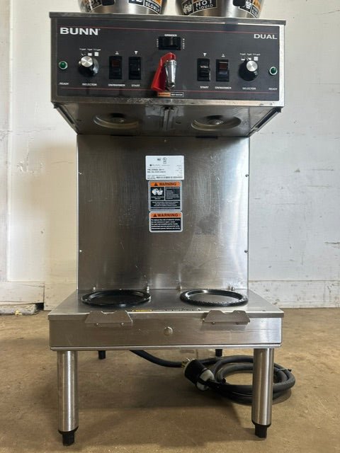 "BUNN DUAL,120/240V 3S MECH SF" COMMERCIAL DUAL COFFEE BREWER ,120/240V, 1PH - Second Life-Equipment-collection_name