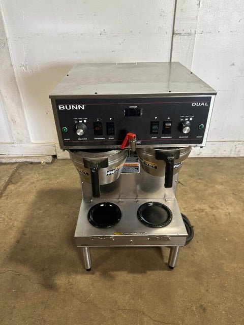 "BUNN DUAL,120/240V 3S MECH SF" COMMERCIAL DUAL COFFEE BREWER ,120/240V, 1PH - Second Life-Equipment-collection_name