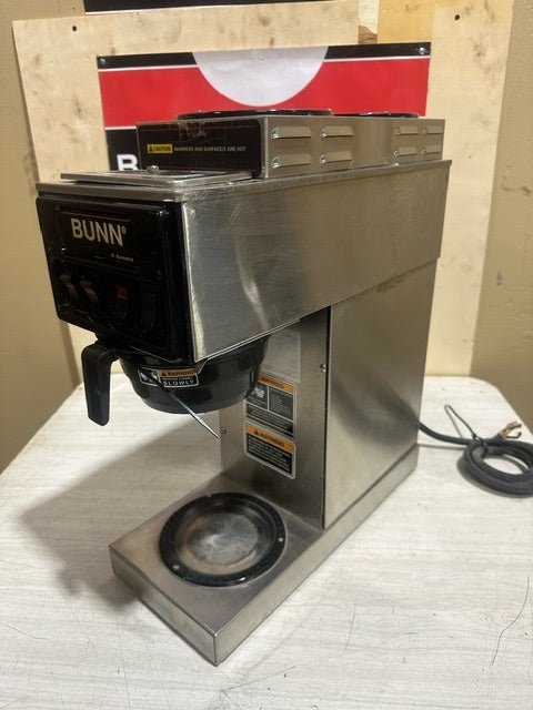 BUNN HEAVY DUTY COFFEE BREWER COMMERCIAL STAINLESS STEEL COUNTER TOP MODEL - Bargains R Ours - #collection_name#