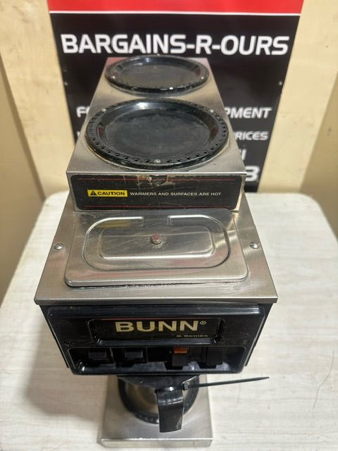 BUNN HEAVY DUTY COFFEE BREWER COMMERCIAL STAINLESS STEEL COUNTER TOP MODEL - Bargains R Ours - #collection_name#