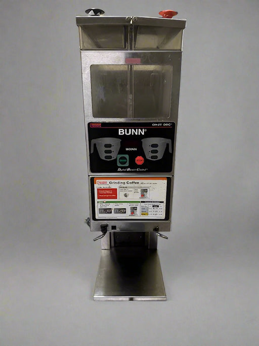 BUNN HEAVY DUTY STAINLESS STEEL COMMERCIAL COUNTER TOP COFFEE GRINDER - Bargains R Ours - #collection_name#