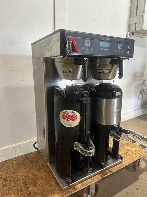BUNN ICB - TWIN - TALL 120/240V SST INFUSION COFFEE BREWER / 2 THERMOFRESH DISPENSER - Second Life - Equipment - collection_name