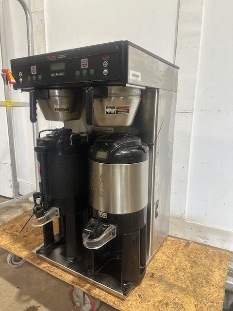 BUNN ICB - TWIN - TALL 120/240V SST INFUSION COFFEE BREWER / 2 THERMOFRESH DISPENSER - Second Life - Equipment - collection_name