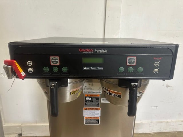 BUNN ICB - TWIN - TALL 120/240V SST INFUSION COFFEE BREWER / 2 THERMOFRESH DISPENSER - Second Life - Equipment - collection_name