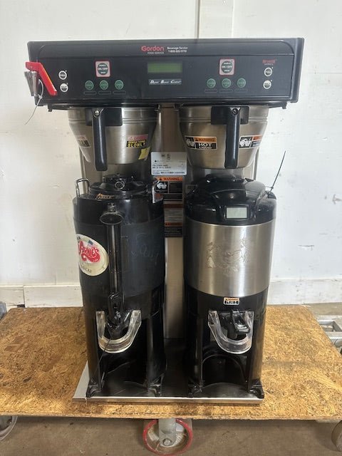 BUNN ICB - TWIN - TALL 120/240V SST INFUSION COFFEE BREWER / 2 THERMOFRESH DISPENSER - Second Life - Equipment - collection_name