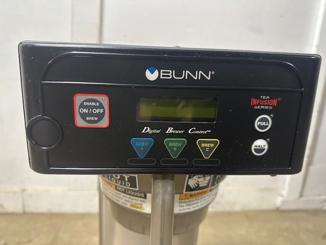 "BUNN ITB 120V DDIL" TEA INFUSION SERRIES ICED TEA BREWER W/ DUAL DILUTION, 1PH - Second Life - Equipment - collection_name