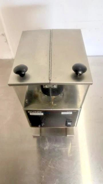 "BUNN" LPG - 2E - 120V H.D COMMERCIAL COUNTER TOP DUAL HOPPER COFFEE GRINDER - Second Life - Equipment - collection_name