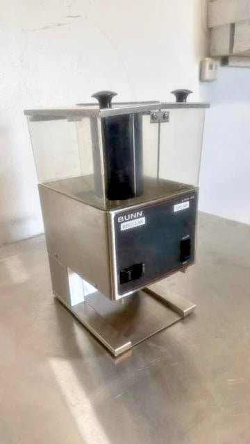 "BUNN" LPG - 2E - 120V H.D COMMERCIAL COUNTER TOP DUAL HOPPER COFFEE GRINDER - Second Life - Equipment - collection_name