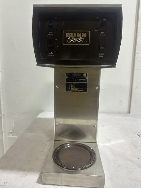 "BUNN - O - MATIC F - 20"&nbsp; 120V 1PH DIRECT LINE COFFEE BREWER WITH 3 WARMERS - Second Life - Equipment - collection_name