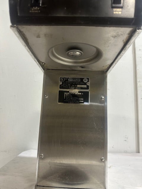 "BUNN - O - MATIC F - 20"&nbsp; 120V 1PH DIRECT LINE COFFEE BREWER WITH 3 WARMERS - Second Life - Equipment - collection_name
