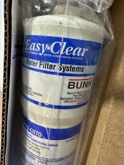 "BUNN SCLPRO - CRTG" Easy Clear Water Filter Cartridge/Limescale inhibitor, NEW - Second Life - Equipment - collection_name