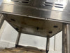 BUNN STAINLESS STEEL HEAVY DUTY COMMERCIAL COUNTER TOP DUAL COFFEE GRINDER/BREWER WITH WARMERS AND HOT WATER SPIGOT ON LEGS - Second Life - Equipment - collection_name