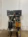 BUNN STAINLESS STEEL HEAVY DUTY COMMERCIAL COUNTER TOP DUAL COFFEE GRINDER/BREWER WITH WARMERS AND HOT WATER SPIGOT ON LEGS - Second Life - Equipment - collection_name