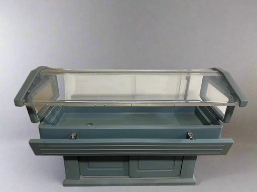 CAMBRO ICE BATH BUFFET WITH ONE SIDE TRAY SLIDE AND STORAGE - 5 WELLS - Bargains R Ours - #collection_name#