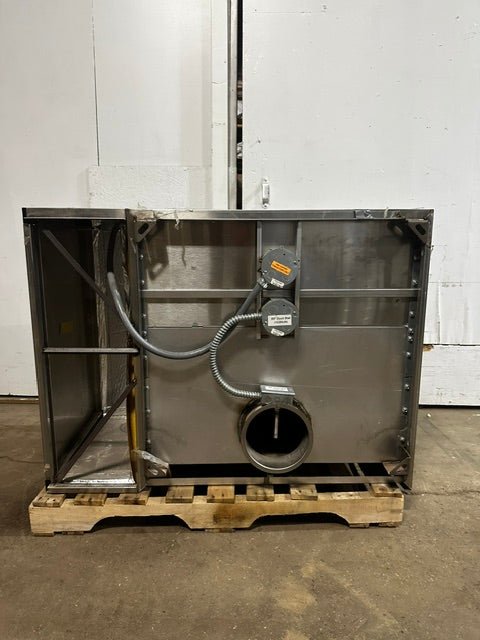 CAPTIVEAIRE SYSTEM 3624 ND-1 S.S TYPE I 48"W WALL EXHAUST HOOD, (OPEN BOX) - Second Life-Equipment-collection_name