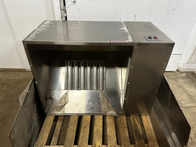 CAPTIVEAIRE SYSTEM 3624 ND-1 S.S TYPE I 48"W WALL EXHAUST HOOD, (OPEN BOX) - Second Life-Equipment-collection_name