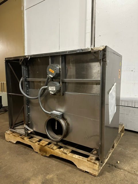 CAPTIVEAIRE SYSTEM 3624 ND-1 S.S TYPE I 48"W WALL EXHAUST HOOD, (OPEN BOX) - Second Life-Equipment-collection_name