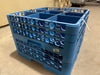 "CARLISLE" LOT OF 2 BLUE GLASS WASHING RACK - Bargains R Ours - #collection_name#