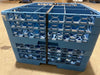 "CARLISLE" LOT OF 2 BLUE GLASS WASHING RACK - Bargains R Ours - #collection_name#