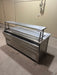 CARTER HOFFMANN STAINLESS STEEL REFRIGERATED LIGHTED CANOPY SELF SERVICE CAFETERIA STYLE DESSERT BAR AND TOP COLD PLATE CHILLER WITH MOISTURE CATCHER + SERVICE LEAF - Bargains R Ours - #collection_name#