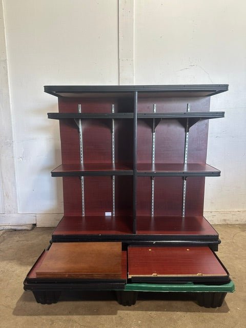 "CENTURY DISPLAYS" HIGH END WOOD FINISHED DISPLAY MERCHANDISER - Second Life - Equipment - collection_name