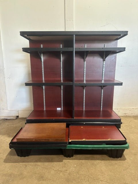 "CENTURY DISPLAYS" HIGH END WOOD FINISHED DISPLAY MERCHANDISER - Second Life - Equipment - collection_name