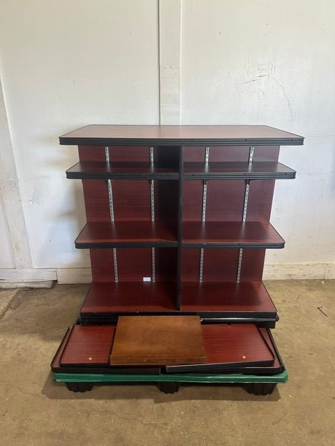 "CENTURY DISPLAYS" HIGH END WOOD FINISHED DISPLAY MERCHANDISER - Second Life - Equipment - collection_name