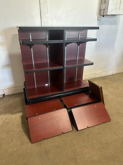 "CENTURY DISPLAYS" HIGH END WOOD FINISHED DISPLAY MERCHANDISER - Second Life - Equipment - collection_name