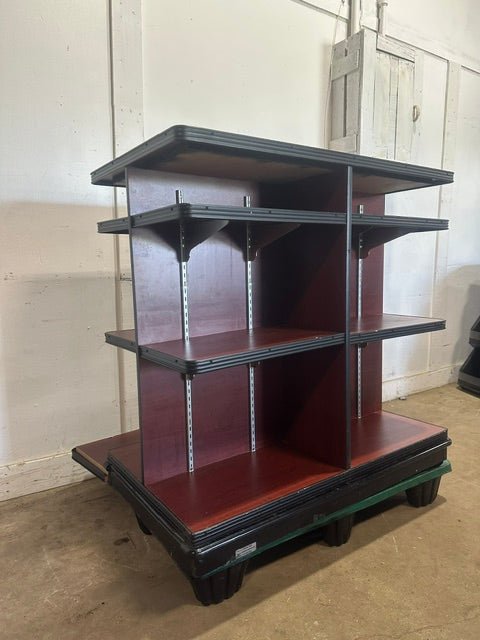 "CENTURY DISPLAYS" HIGH END WOOD FINISHED DISPLAY MERCHANDISER - Second Life - Equipment - collection_name
