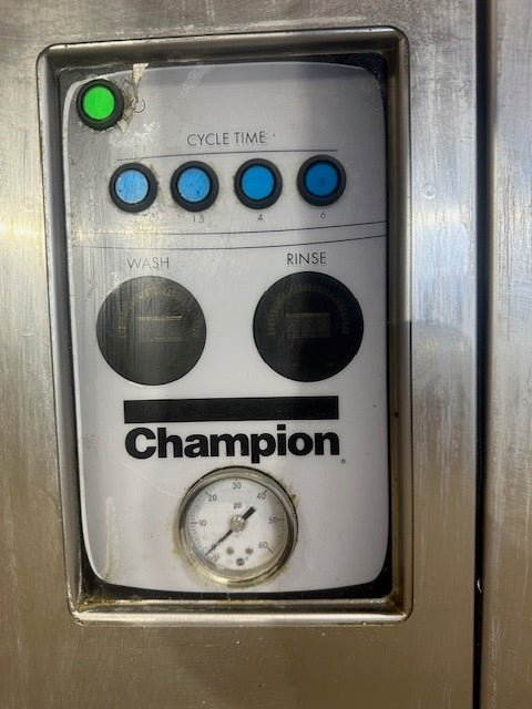 "CHAMPION MODEL DH500T"COMMERCIAL HIGH TEMP VENTLESS DISHWASHER - 280/240V,3PH - Second Life - Equipment - collection_name