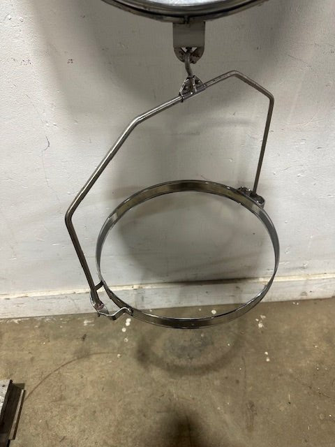CHATILLON; 14" Dial Double Sided Hanging Scale 30 lb X 1oz Type 8200 W/ S.S BOWL - Second Life - Equipment - collection_name