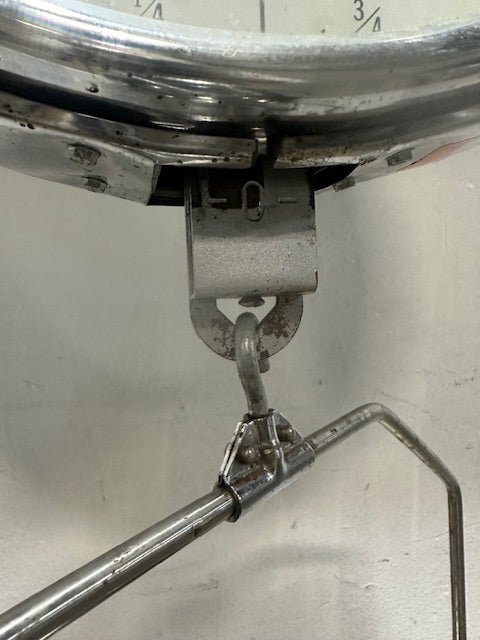 CHATILLON; 14" Dial Double Sided Hanging Scale 30 lb X 1oz Type 8200 W/ S.S BOWL - Second Life - Equipment - collection_name